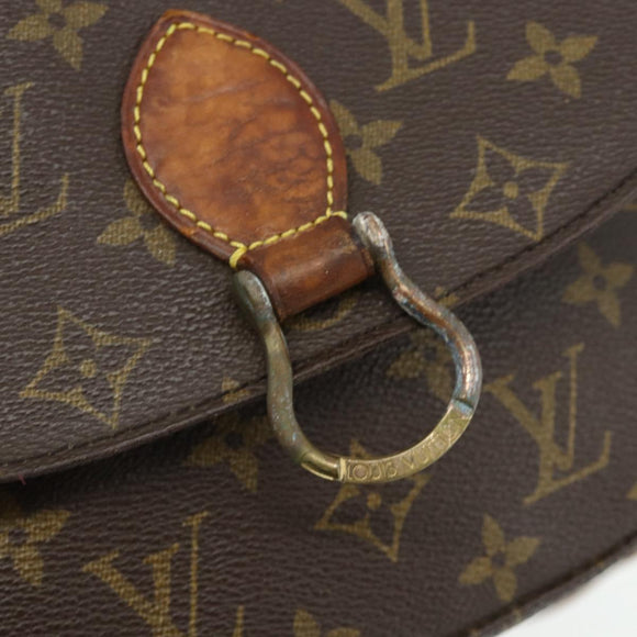 LOUIS VUITTON Monogram Saint Cloud MM Shoulder Bag M51243 LV Auth bs34992
