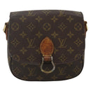 LOUIS VUITTON Monogram Saint Cloud MM Shoulder Bag M51243 LV Auth bs34992-13