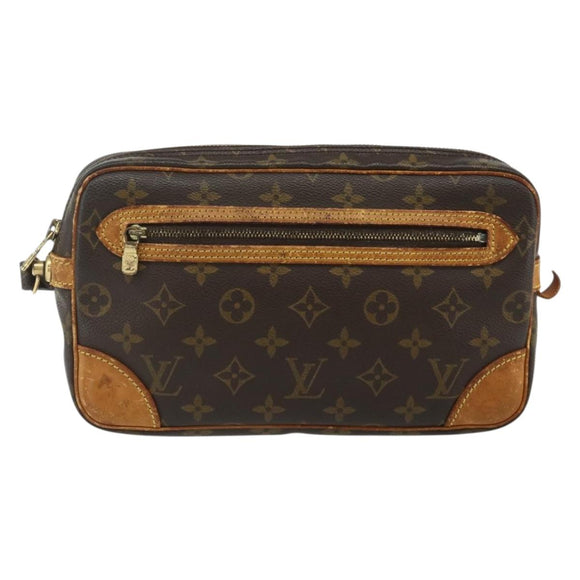 LOUIS VUITTON Monogram Marly Dragonne GM Clutch Bag M51825 LV Auth bs34996