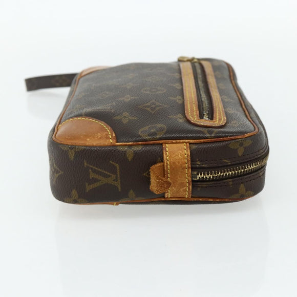 LOUIS VUITTON Monogram Marly Dragonne GM Clutch Bag M51825 LV Auth bs34996