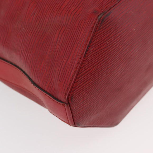 LOUIS VUITTON Epi Sac Depaule GM Shoulder Bag Red M80197 LV Auth bs34997
