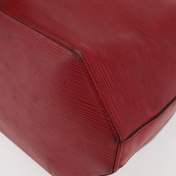 LOUIS VUITTON Epi Sac Depaule GM Shoulder Bag Red M80197 LV Auth bs34997