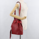 LOUIS VUITTON Epi Sac Depaule GM Shoulder Bag Red M80197 LV Auth bs34997-22