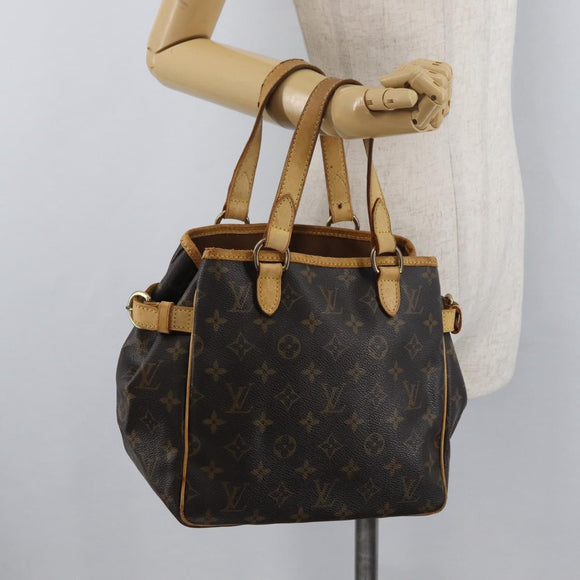 LOUIS VUITTON Monogram Batignolles Horizontal Tote Bag M51154 LV Auth bs34998