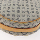 LOUIS VUITTON Monogram Mini Jeanne GM Umhängetasche Blau M92000 LV Auth bs34999-16