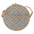 LOUIS VUITTON Monogram Mini Jeanne GM Umhängetasche Blau M92000 LV Auth bs34999-13