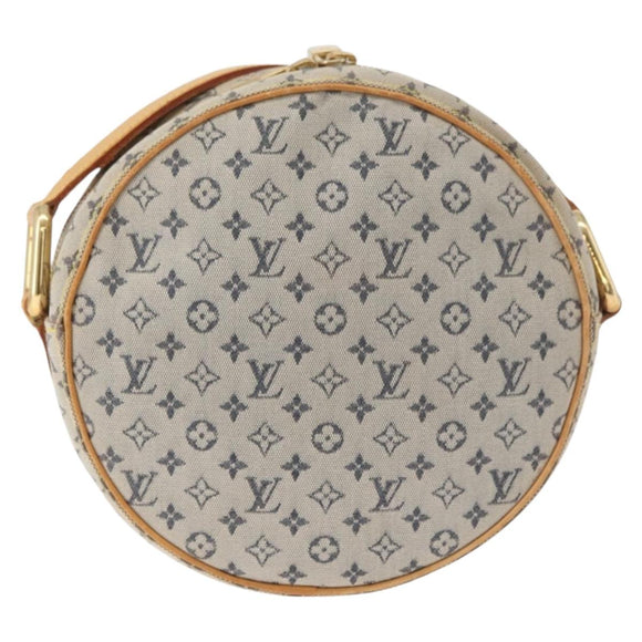 LOUIS VUITTON Monogram Mini Jeanne GM Umhängetasche Blau M92000 LV Auth bs34999