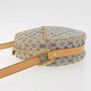 LOUIS VUITTON Monogram Mini Jeanne GM Umhängetasche Blau M92000 LV Auth bs34999-5