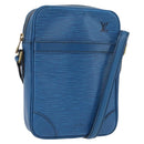 LOUIS VUITTON Epi Danube Shoulder Bag Blue M45635 LV Auth bs35000A-1