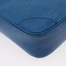 LOUIS VUITTON Epi Danube Shoulder Bag Blue M45635 LV Auth bs35000A-14