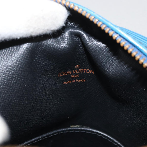 LOUIS VUITTON Epi Danube Shoulder Bag Blue M45635 LV Auth bs35000A