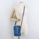 LOUIS VUITTON Epi Danube Shoulder Bag Blue M45635 LV Auth bs35000A-22