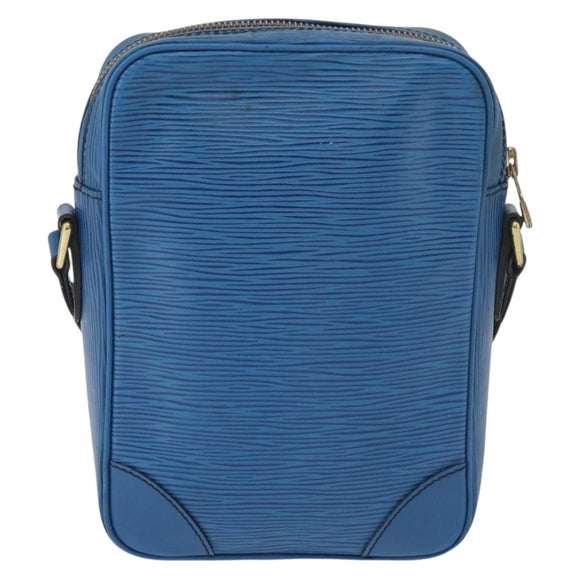 LOUIS VUITTON Epi Danube Shoulder Bag Blue M45635 LV Auth bs35000A
