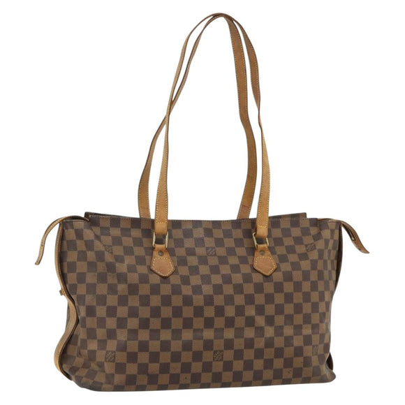 LOUIS VUITTON Damier Ebene Colombine Bag 100th anniversary N99037 Auth bs35002