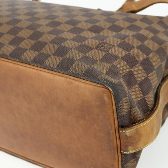 LOUIS VUITTON Damier Ebene Colombine Bag 100th anniversary N99037 Auth bs35002