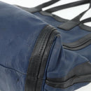 Chloe Tote Bag Leather Navy Gold Auth bs35003-12