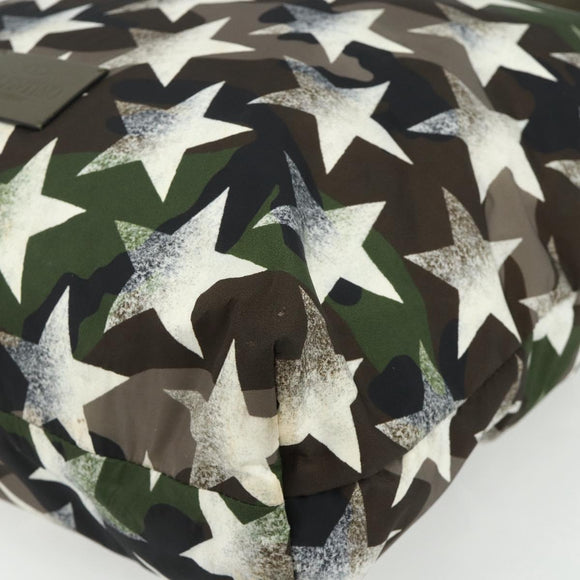 VALENTINO Tote Bag Nylon Khaki Auth bs35007A