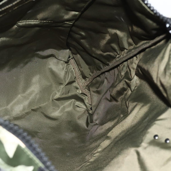 VALENTINO Tote Bag Nylon Khaki Auth bs35007A