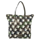 VALENTINO Tote Bag Nylon Khaki Auth bs35007A-2