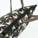 VALENTINO Tote Bag Nylon Khaki Auth bs35007A-6