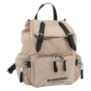 BURBERRY Backpack Nylon Pink Silver Auth bs35010-1