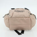 BURBERRY Backpack Nylon Pink Silver Auth bs35010-5