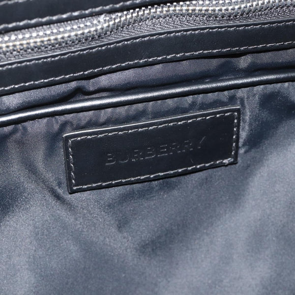 BURBERRY Backpack Nylon Pink Silver Auth bs35010