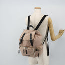 BURBERRY Backpack Nylon Pink Silver Auth bs35010-27