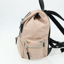 BURBERRY Backpack Nylon Pink Silver Auth bs35010-4