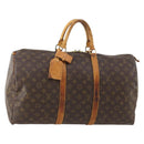 LOUIS VUITTON Monogram Keepall 50 Boston Bag M41426 LV Auth bs35015-1