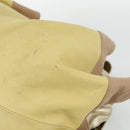 LOEWE Anagram Nappa Aire Hand Bag Leather Yellow Gold Auth bs35016A-9