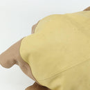 LOEWE Anagram Nappa Aire Hand Bag Leather Yellow Gold Auth bs35016A-14