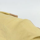 LOEWE Anagram Nappa Aire Hand Bag Leather Yellow Gold Auth bs35016A-15
