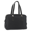 Salvatore Ferragamo Vala Tote Bag Leather Black Silver Auth bs35020-1