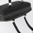 Salvatore Ferragamo Vala Tote Bag Leather Black Silver Auth bs35020-6