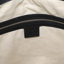 GUCCI Shoulder Bag Leather Black Silver 268244 Auth bs35022-19
