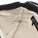 GUCCI Shoulder Bag Leather Black Silver 268244 Auth bs35022-21