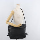 GUCCI Shoulder Bag Leather Black Silver 268244 Auth bs35022-24