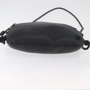 GUCCI Shoulder Bag Leather Black Silver 268244 Auth bs35022-5