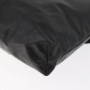 CHANEL Pouch Coated Canvas Black Gold CC Auth bs35024-16