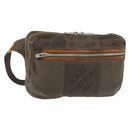 LOUIS VUITTON Damier Geant Arche Waist Bag Khaki M93022 LV Auth bs35025-1