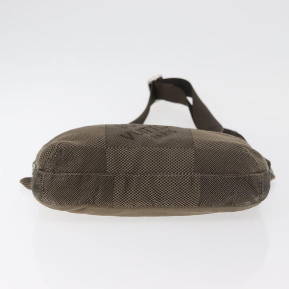 LOUIS VUITTON Damier Geant Arche Waist Bag Khaki M93022 LV Auth bs35025