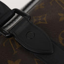 LOUIS VUITTON Monogram Macassar Keepall Bandouliere 55 Bag M56714 Auth bs35027-20