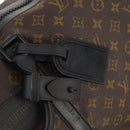 LOUIS VUITTON Monogram Macassar Keepall Bandouliere 55 Bag M56714 Auth bs35027-22