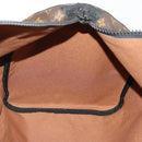 LOUIS VUITTON Monogram Macassar Keepall Bandouliere 55 Bag M56714 Auth bs35027-23