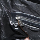 BOTTEGA VENETA INTRECCIATO Tote Bag Leather Beige Silver Auth bs35029A-22