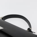 BURBERRY Hand Bag Leather Black Silver Auth bs35033A-14
