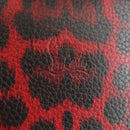 Christian Louboutin Hand Bag Leather 2way Red Silver Auth bs35035V-19