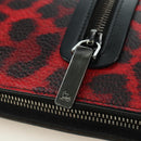 Christian Louboutin Hand Bag Leather 2way Red Silver Auth bs35035V-20