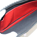 Christian Louboutin Hand Bag Leather 2way Red Silver Auth bs35035V-12